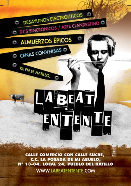 Volante de el restaurant La Beat Entente, en el hatillo, Venezuela